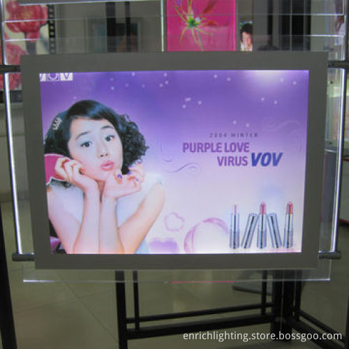 Single Face LED Light Box with Aluminum Frame, Super Slim 50mm, Frame/Visible Size Can Be OEM